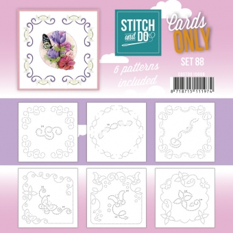 Stitch & Do - Cards Only stitch 4K - set 088